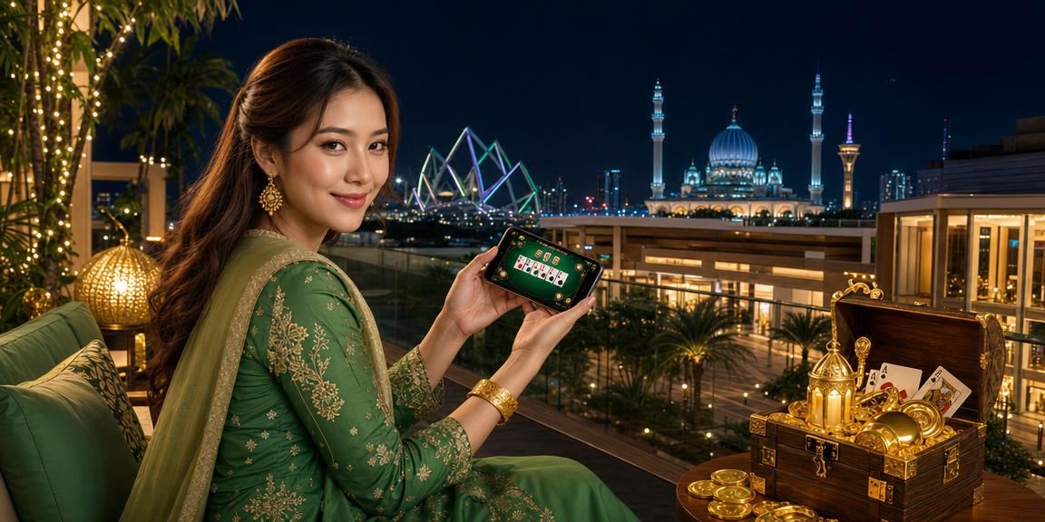 Pemain Teen Patti meraikan Hari Raya sambil bermain kasino dalam talian di Selangor